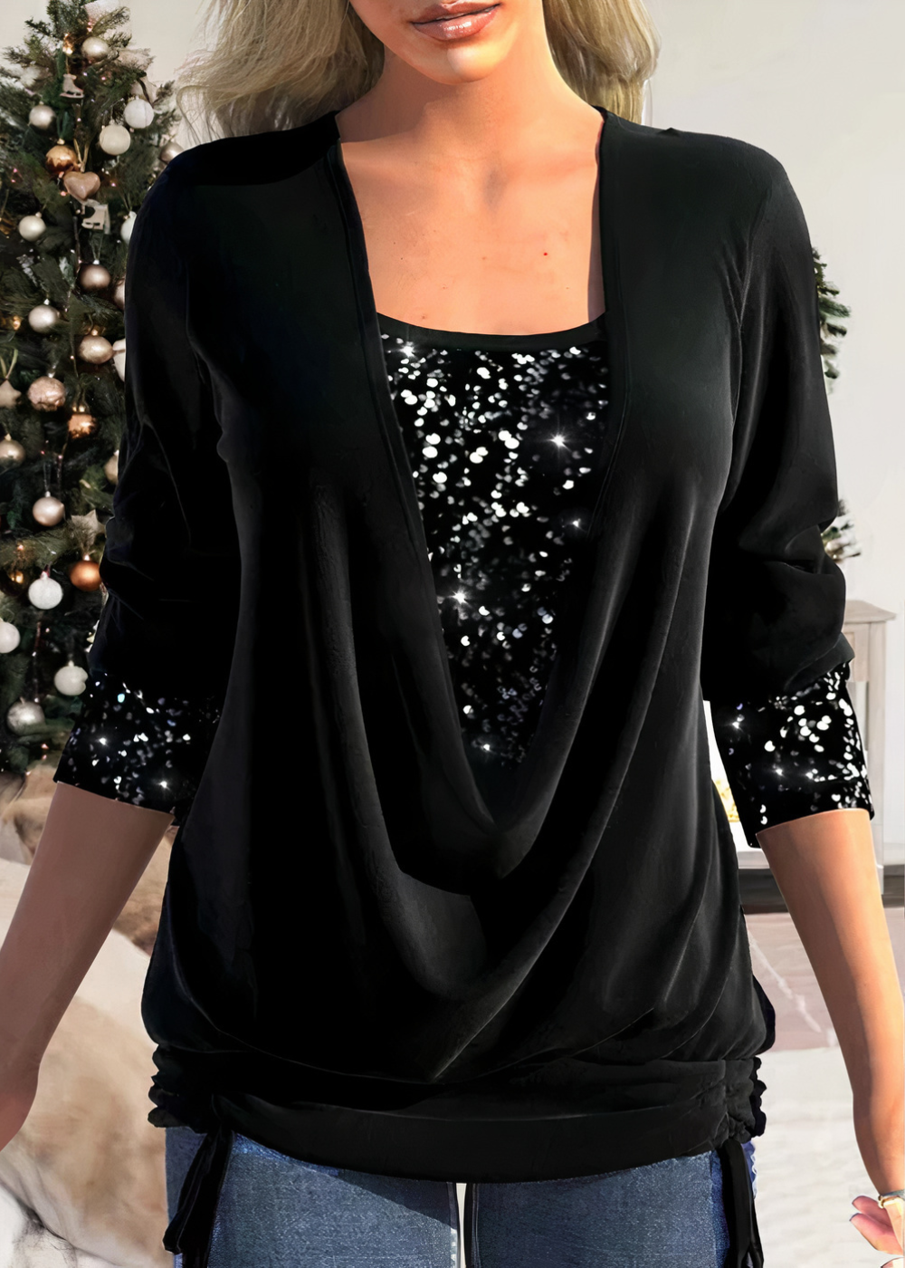 Victoria - Glamour 2025: Charming Shiny Blouses