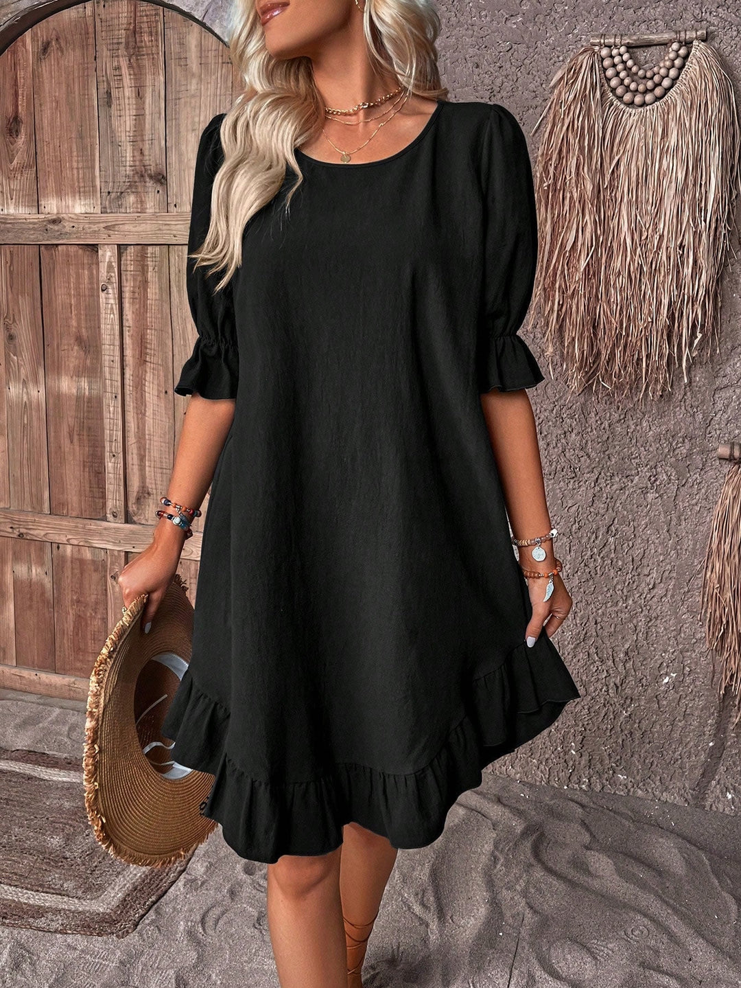 Daisy Tummy Covering Summer Dress - Elena Harper