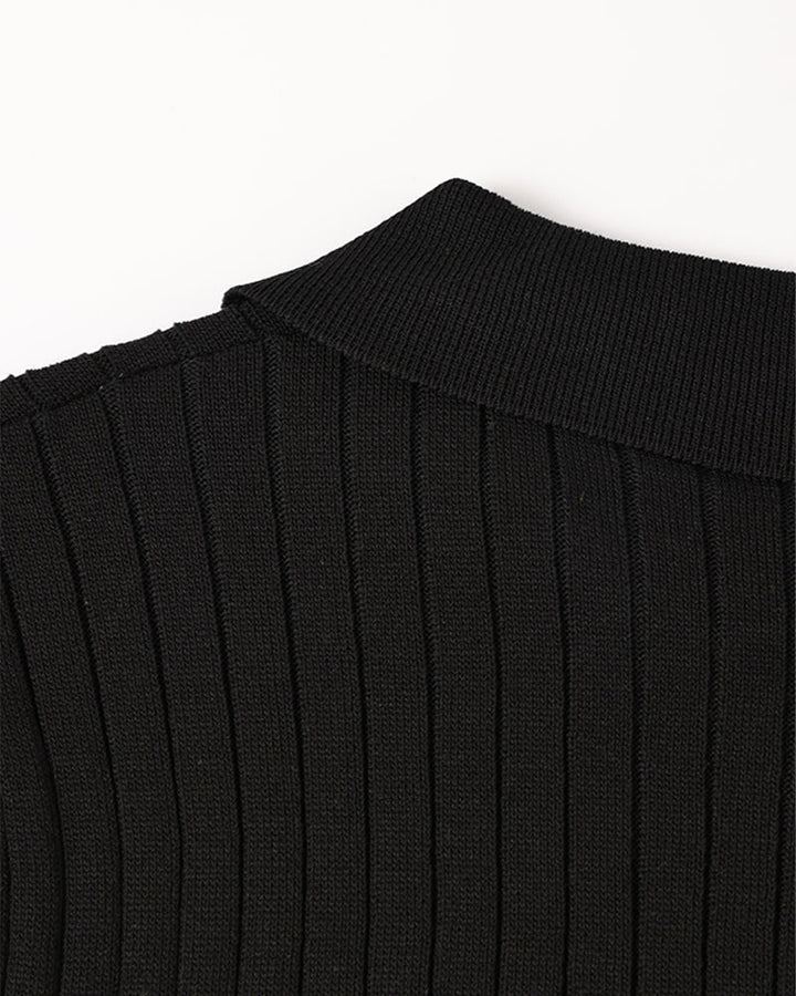 GIMCHEON Knitted Polo Shirt