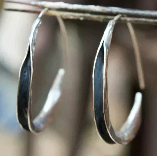 Bold Circle Hoop Earrings