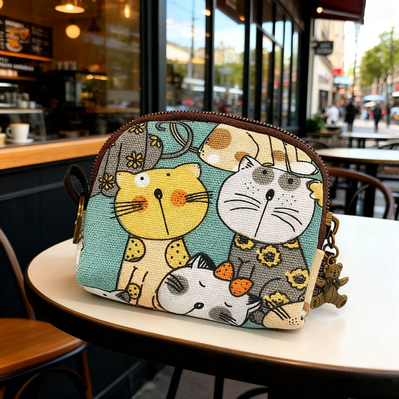 Cartoon Cat Wallet