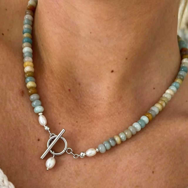 Bohemian Pearl Necklace