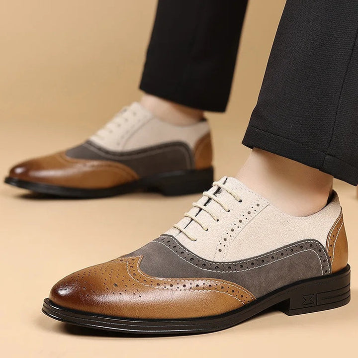 ELENA HARPER™  |  BROGUE LACE-UP SHOES FOR MEN