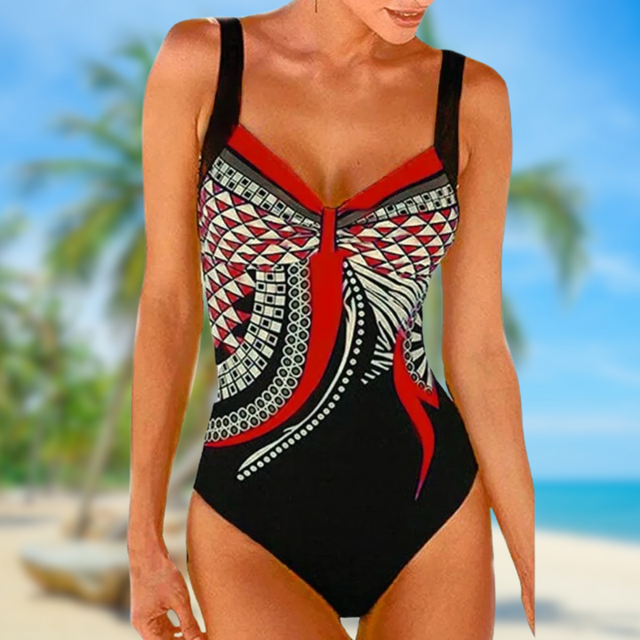 Women's Stylish Printed Swimsuit - Eye-Catching & Comfortable
