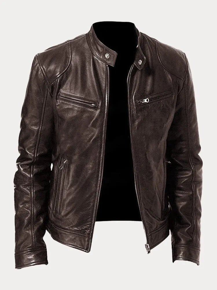Daniel Leather Jacket - Elena Harper