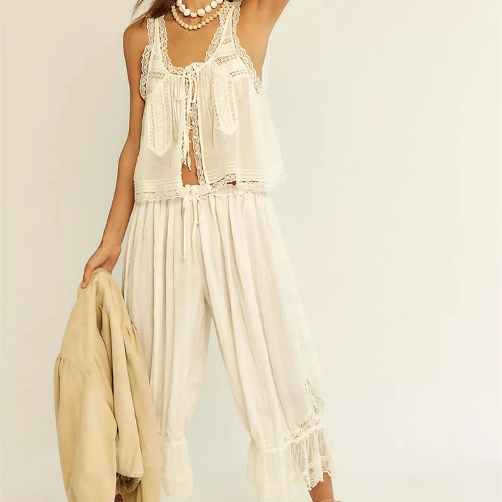 Gisella Elegant Airy Lace Ensemble - Elena Harper