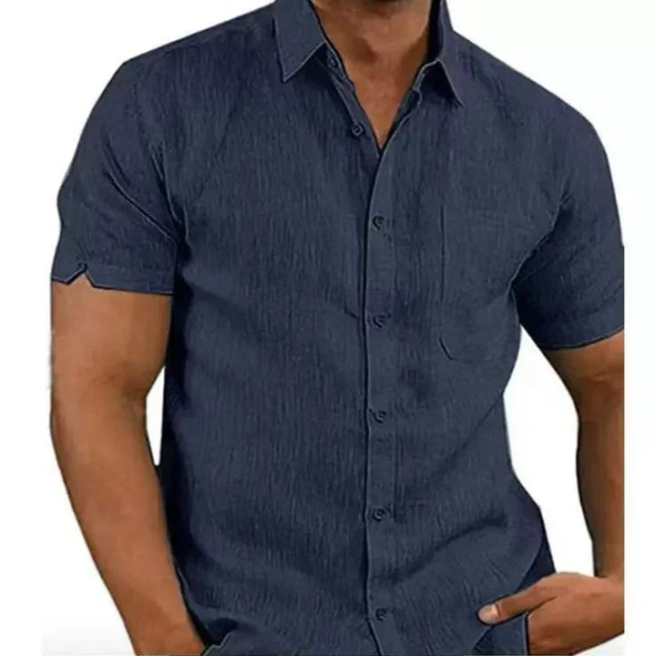 ELENA HARPER™  |  MEN'S LINEN SUMMER SHIRT