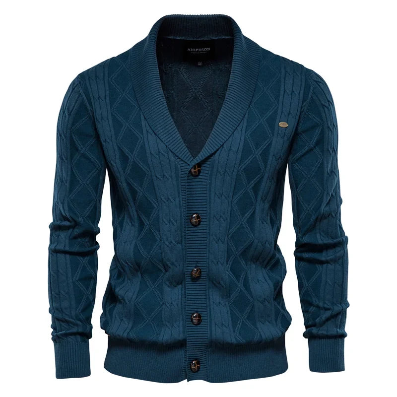 LAURENT MONACO | CASUAL PULLOVER FOR MEN WITH BUTTONS