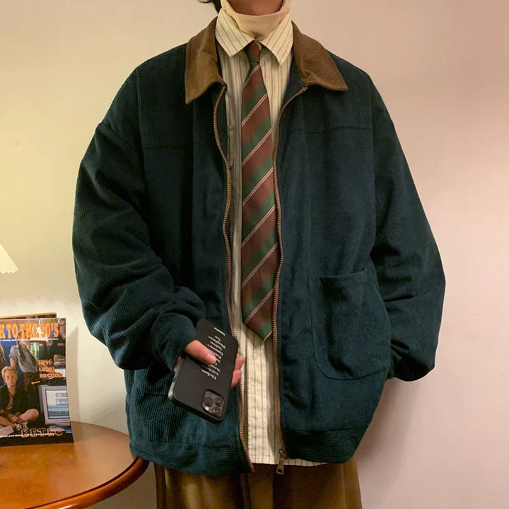 Rodolfo Cozy Corduroy Jacket - Elena Harper