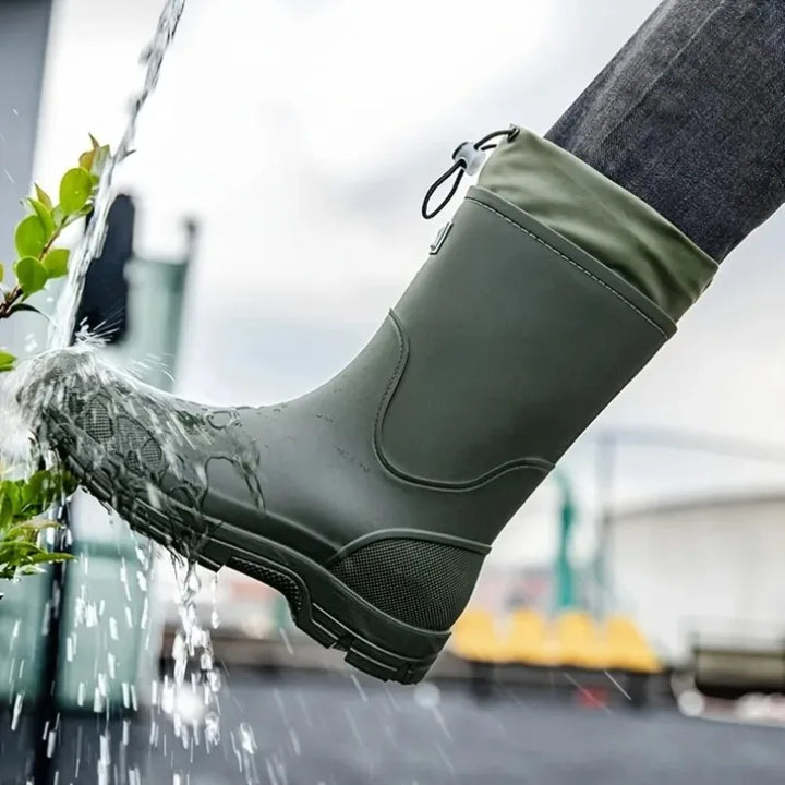 Women's Mid-Calf Slip-On Garden Boots Ashlienne, view 5 - Elena Harper