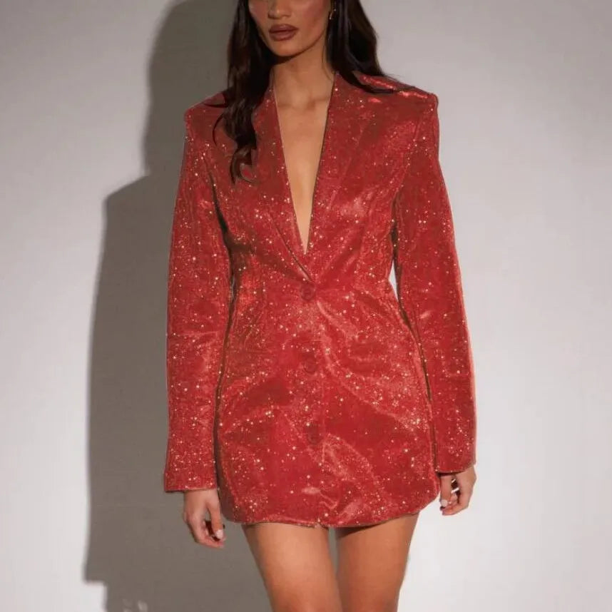 Gia™ | Sparkling Blazer Dress