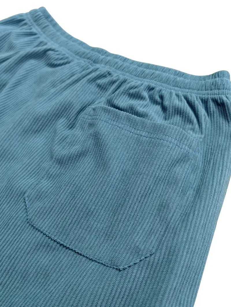 ComfortFit Stylish Corduroy Pants - Elena Harper