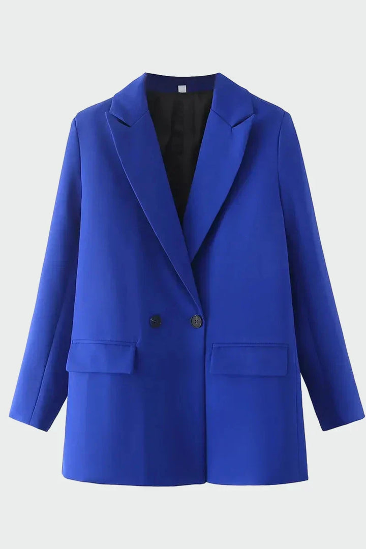 Helia Oversized Jacket with Modern Line - Elena Harper