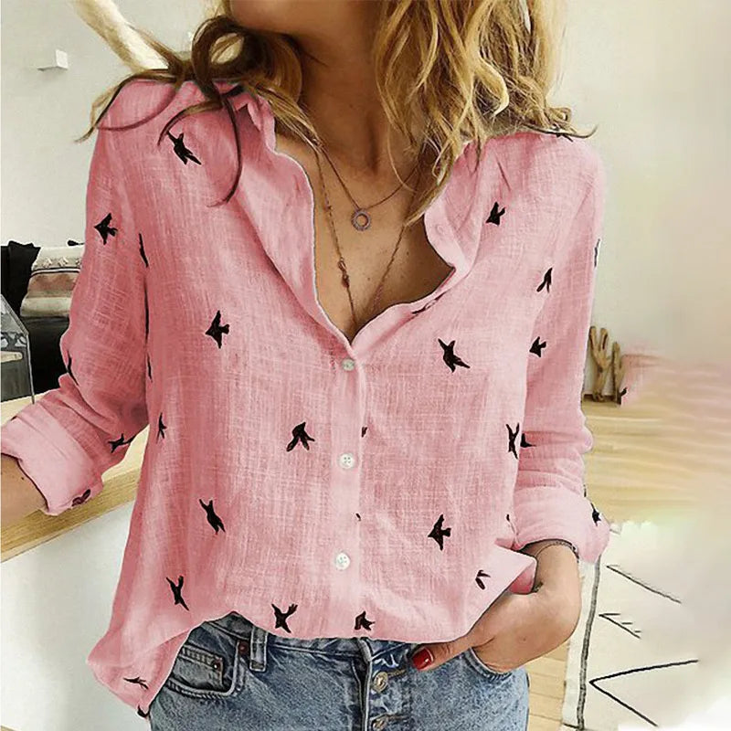 Gabriela Soft Draped Blouse, view 4 - Elena Harper