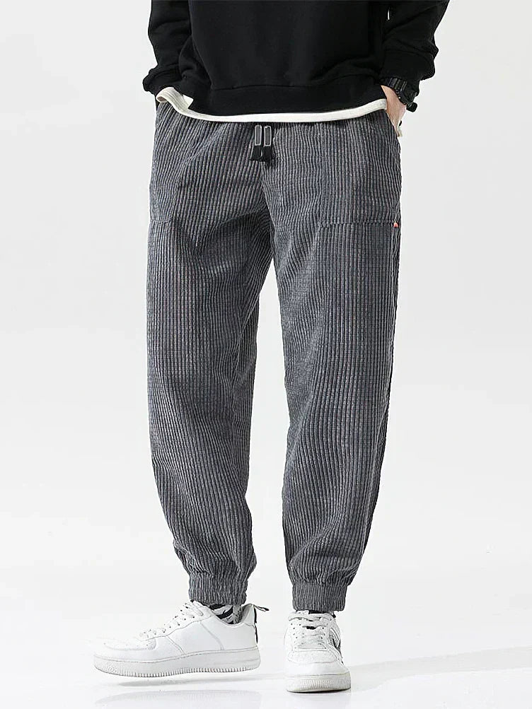 Wide and Comfortable Corduroy Pants for Men