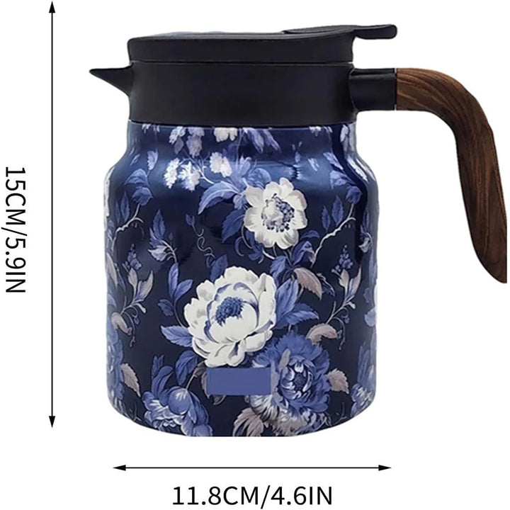 Floral Thermos with Infuser