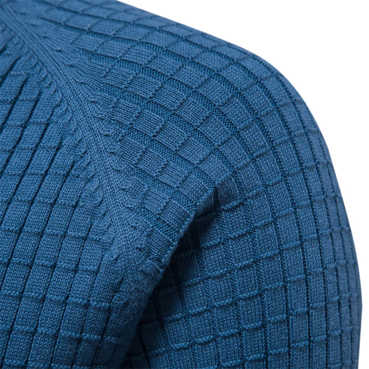 LAURENT MONACO | MEN'S DIAMOND PATTERN PULLOVER