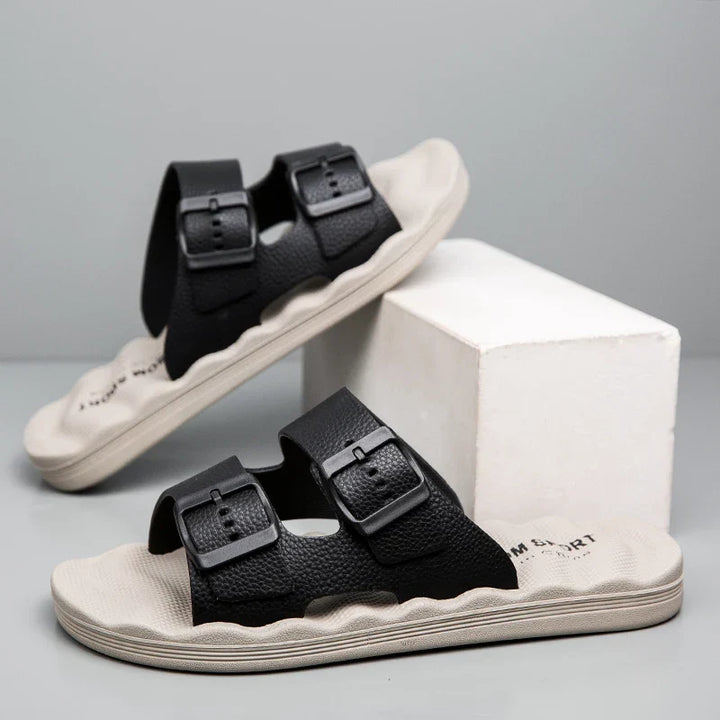 HARRINGTON OXFORD | DOUBLE STRAP BUCKLE SANDAL FOR MEN
