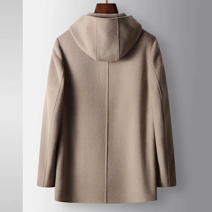 ELENA HARPER™  |  WOOL HOODED COAT FOR MEN