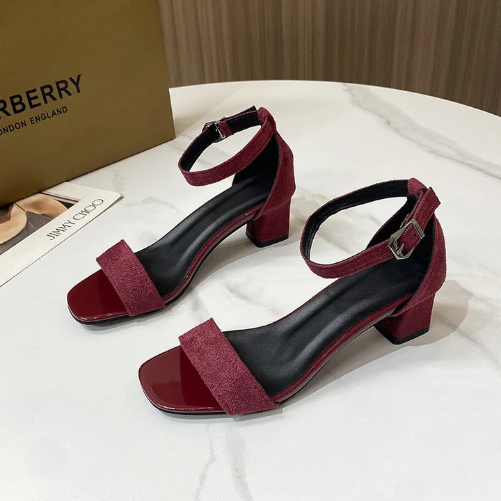 Mia Elegant and Refined Sandals, view 3 - Elena Harper