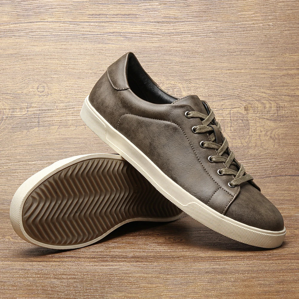 Casual Leather Sneakers