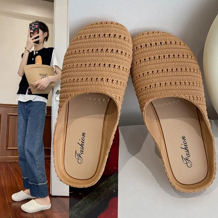 Gilda Soft Woven Sandals - Elena Harper