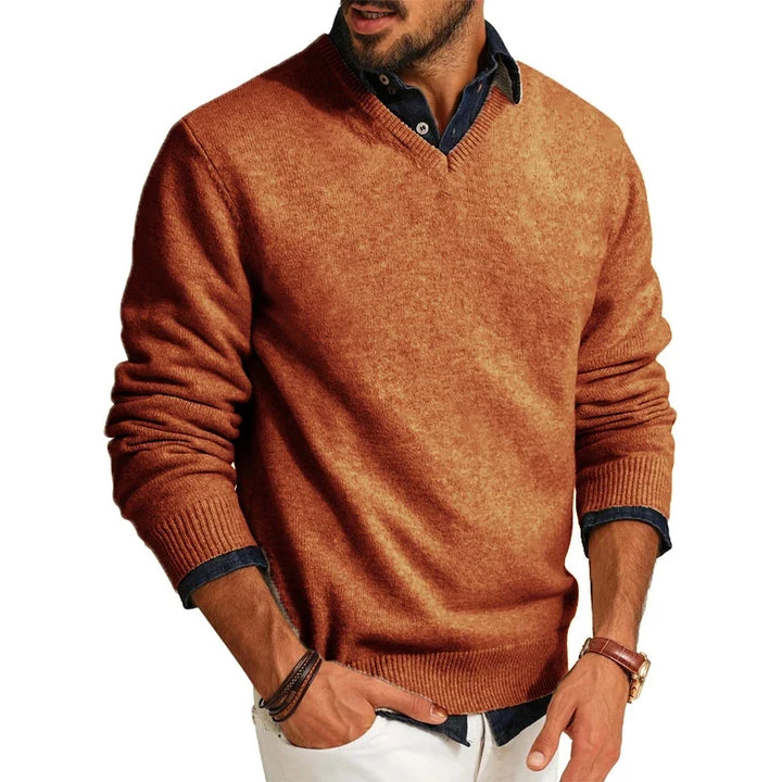 Nereo Soft Knit Sweater, view 5 - Elena Harper
