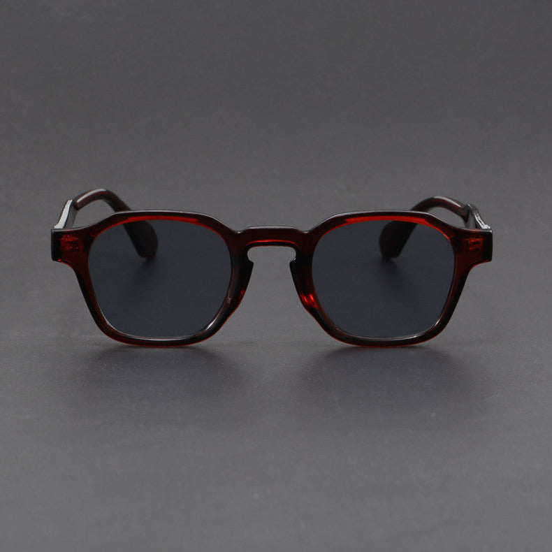 Square Sunglasses Retro Design - Polycarbonate Frame