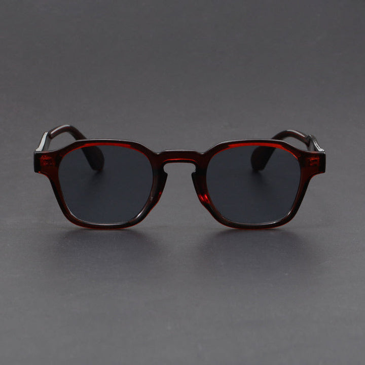 Square Sunglasses Retro Design - Polycarbonate Frame