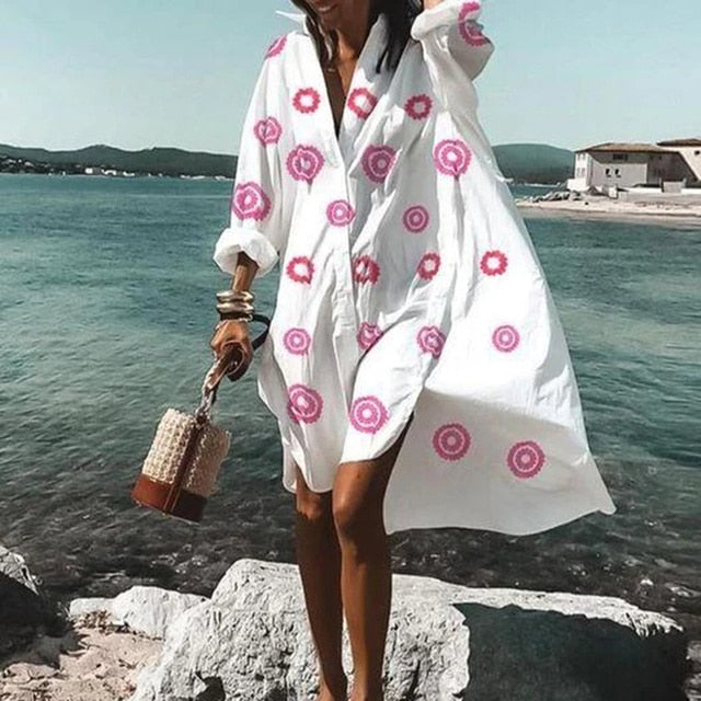 Nadine Timeless and Flowing Summer Dress for Women - Elena Harper