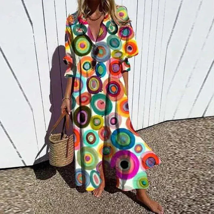 Jessy Luxury Boho Maxi Dress (Almost sold out) - Elena Harper