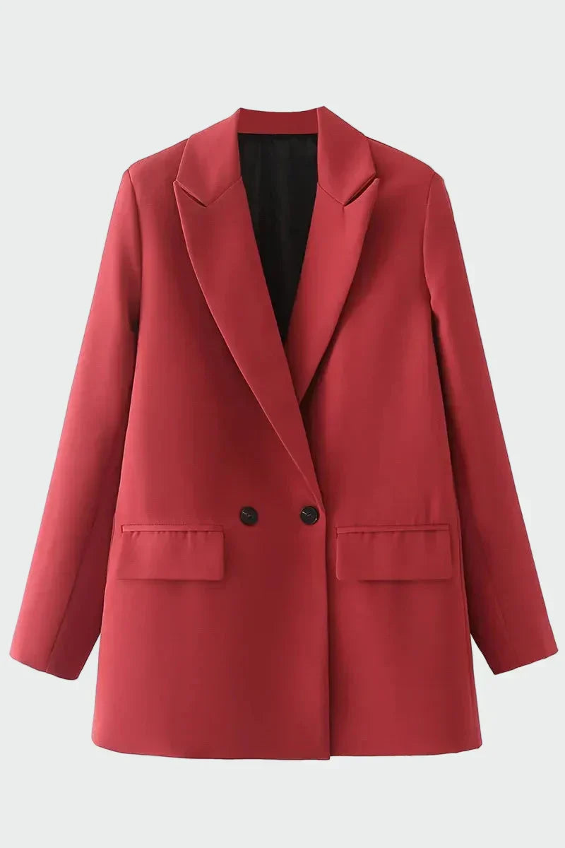 Helia Oversized Jacket with Modern Line, view 9 - Elena Harper