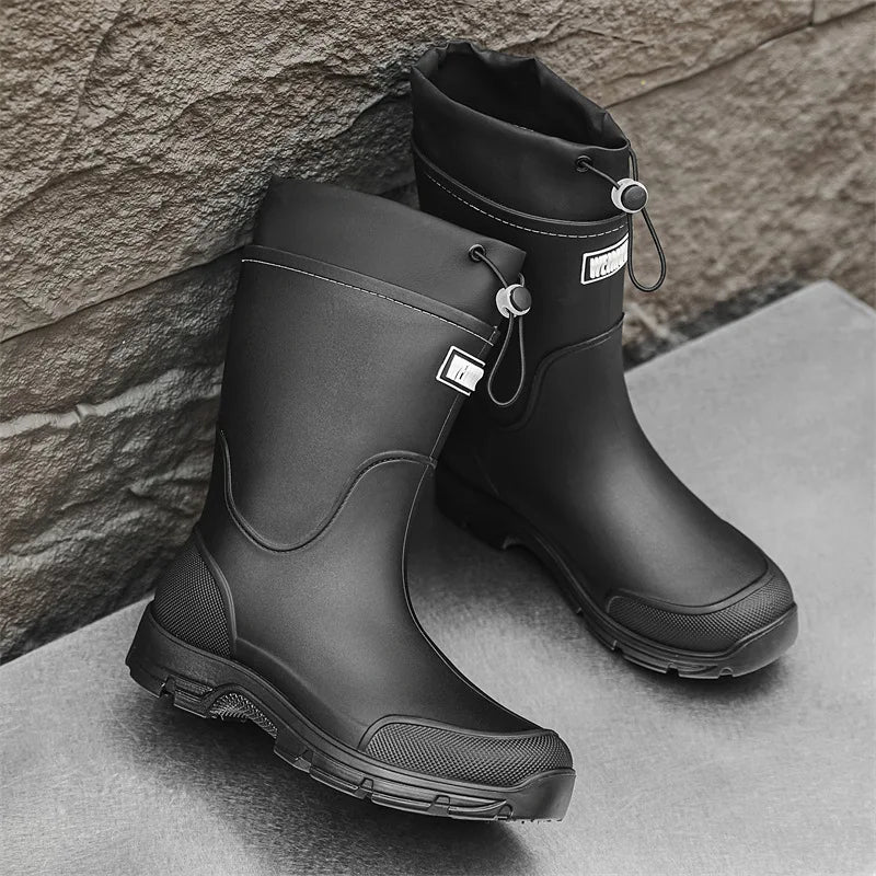 Women's Mid-Calf Slip-On Garden Boots Ashlienne, view 8 - Elena Harper