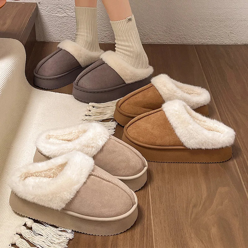 Women's Platform Slipper Boots Sarnelle, view 4 - Elena Harper
