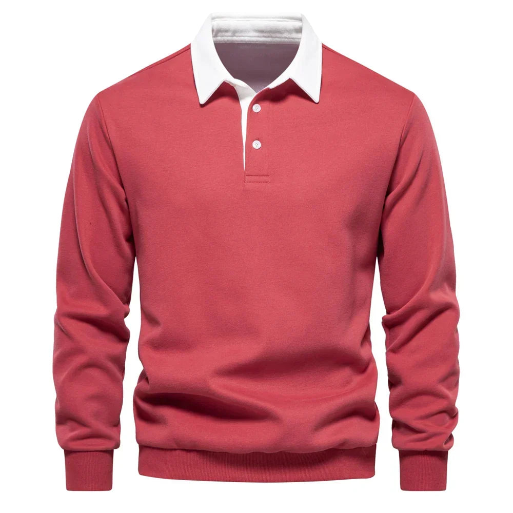 LAURENT MONACO | MEN'S POLO SWEATER