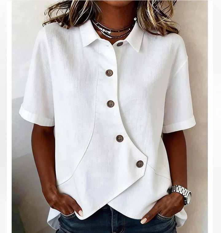 Janira Soft Luxe Blouse - Elena Harper