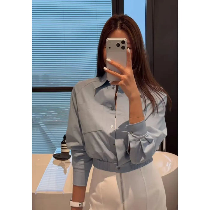 Irene Soft Cotton Blouse - Elena Harper