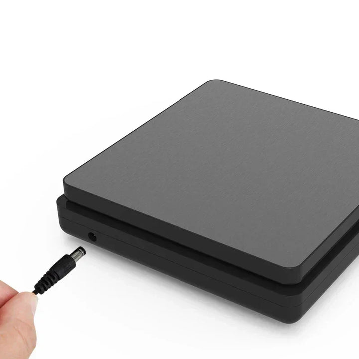 Digital Electronic Kitchen Scale 5 kg/0.1 g and 10 kg/1 g, LCD Screen, Fully Waterproof Stainless Steel Cooking Tool