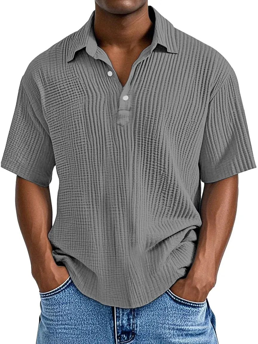 ELENA HARPER™  |  VINTAGE TEXTURED SHIRT FOR MEN