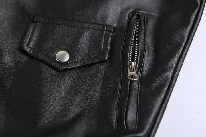 Elio™ | Casual Leather Jacket