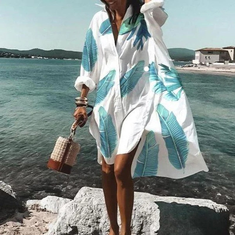 Nadine Timeless and Flowing Summer Dress for Women - Elena Harper