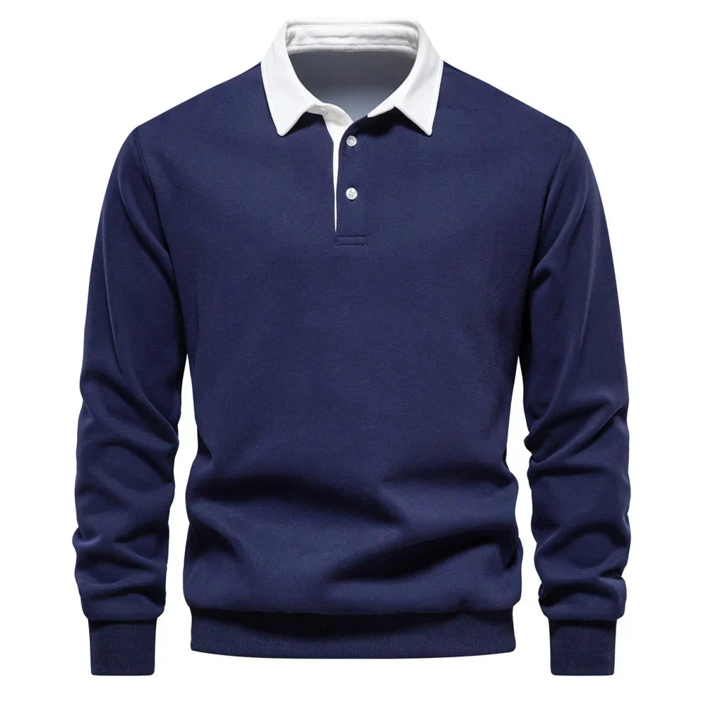 LAURENT MONACO | MEN'S POLO SWEATER