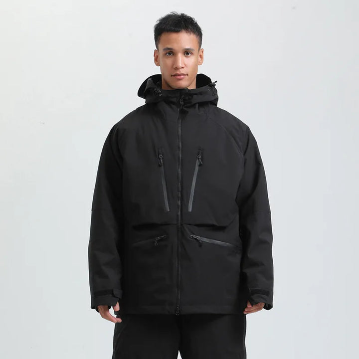 Unisex Winter Snowboard Jacket Breathable and Water-Repellent, view 2 - Elena Harper