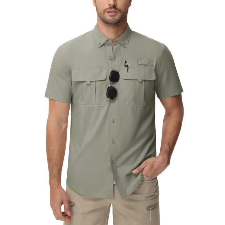 Leonello Soft Fabric Shirt, view 2 - Elena Harper