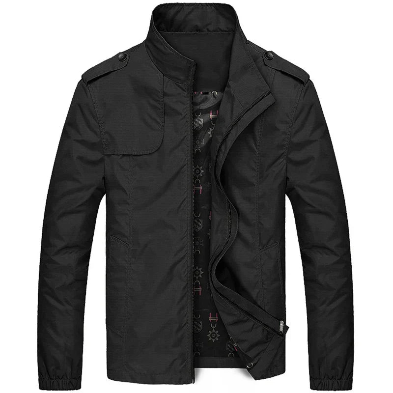 Modern Bomber Jacket for Men – Casual Zip-Up Jacket