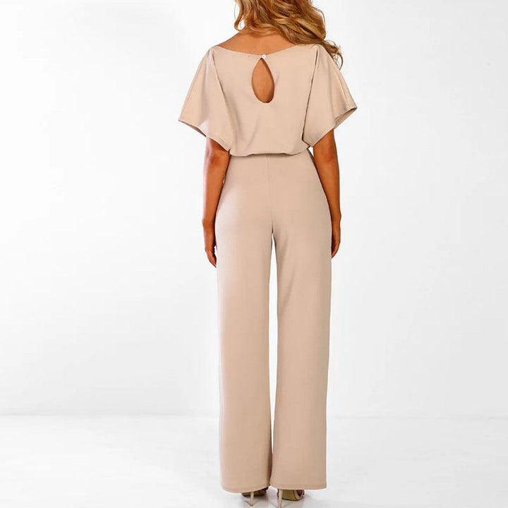 Sophie - Playful Women's Jumpsuit with Short Sleeves