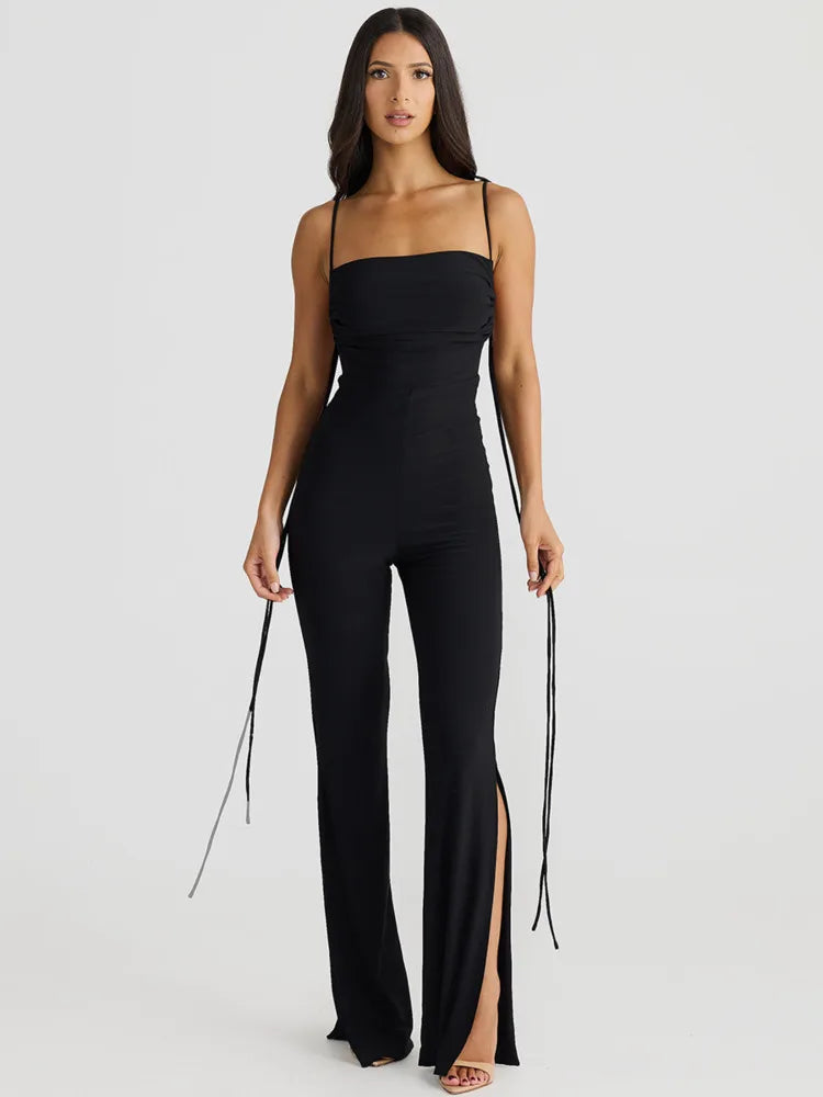 Dulsara Sleeveless Backless Jumpsuit - Elena Harper