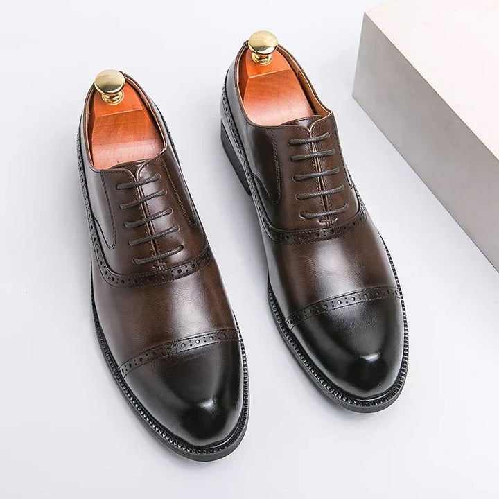 Luxury Leather Shoes - Elena Harper