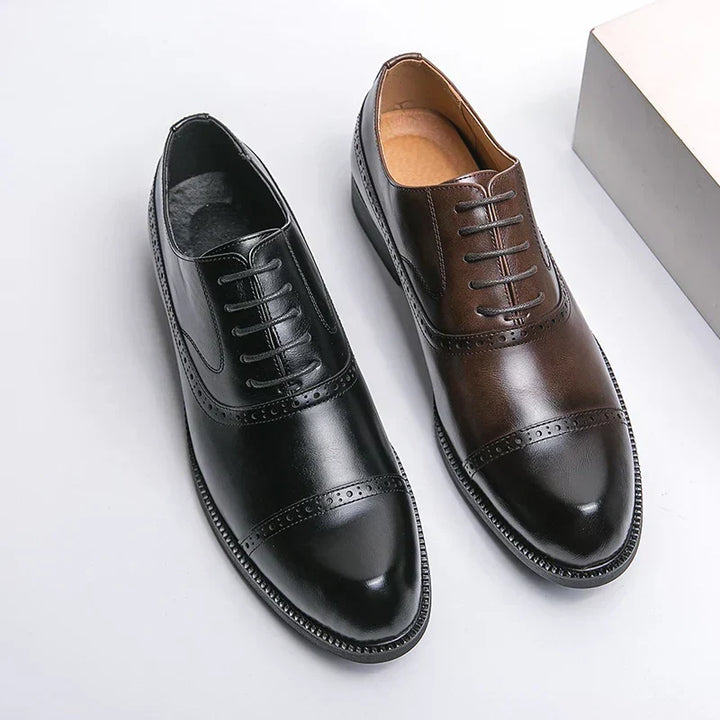 Luxury Leather Shoes - Elena Harper