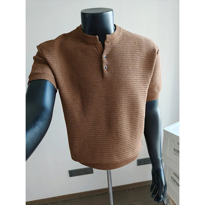 Marcian Soft Textured Polo - Elena Harper